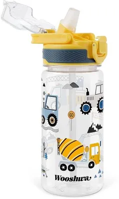 Productafbeelding van Kinderdrinkfles 480 ml - Graafmachine