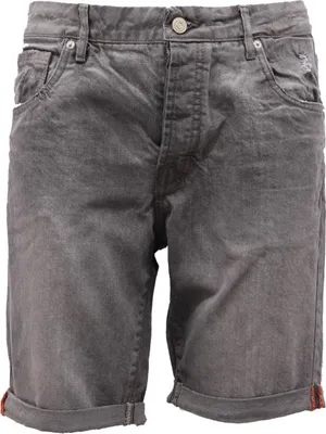 Zdjęcie produktu dla 5914AH bermudy jeans uomo IMPURE denim distressed szare bawełniane szorty męskie