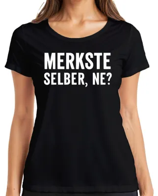 Immagine prodotto di Te ne accorgerai da solo divertente sfacciato sarcastico dichiarazione umorismo dicendo Maglietta da donna, nero, 3XL