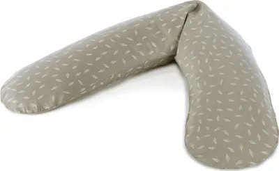 Produktbild von Theraline Stillkissen Das Original inkl. Feinkörper Bezug blättertanz taupe