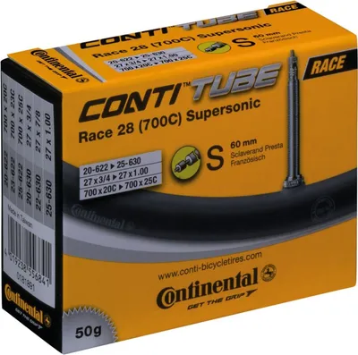 Produktbild von Continental Schlauch Race 28 Supersonic 28" 700x20/25C 20/25-622/630 SV 60mm
