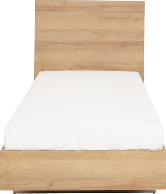 Produktbild von Furniture24 Bettgestelle Noma N07 Bett Mit Lattenrost 80 X 200 Cm Bettrahmen Riviera Eiche