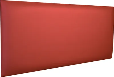 Produktbild von Polsterpaneel Wandkissen Wandpolster Bettkopfteil Wandpaneel Schlafzimmer | 60 x 30 cm | Rot