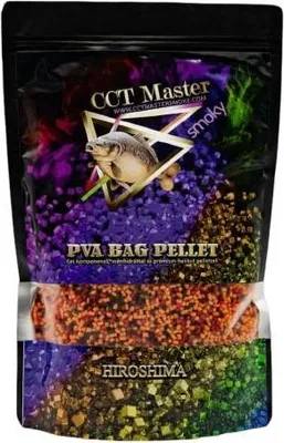 Zdjęcie produktu dla CCT Master – granulki Smoky PVA Bag Pellet Hirosima 2–3 mm 700 g