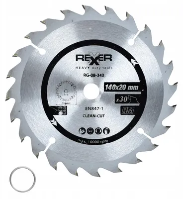 Produktbild von REXXER Kreissägeblatt Hartmetall Holz 140x20mm 30 Zähne