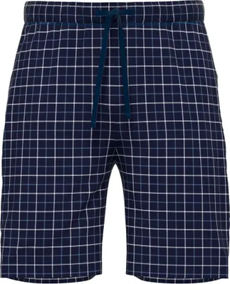 Produktbild von CECEBA Herren Pyjamahose - Bermuda, Dallas, Schlafhose, Baumwolle, kurz Blau M