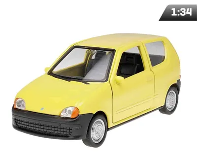 Produktbild von Modellauto 1:34, FIAT Seicento, gelb