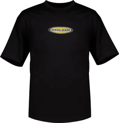 Produktbild von Guess Jeans Oversize Kurzarm-t-shirt Schwarz L Herren Schwarz L