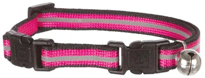 Produktbild von TRIXIE 41673, Katze, Standardkragen, Schwarz, Grau, Nylon, Einfarbig