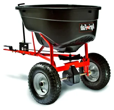 Produktbild von SmartSPREADER Düngerstreuer/Streuwagen, zum Anhängen, 58 kg, Schwarz/Orange