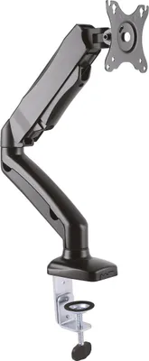 Produktbild von VALUE LCD-Arm, Tischmontage, Gasfeder, 5 Gelenke, 13-27 Zoll, bis 6,5 kg, schwarz