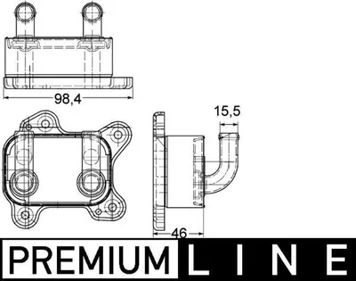 Image de Cartouche de filtre à huile moteur MAHLE pour OPEL ASTRA G Stufenheck