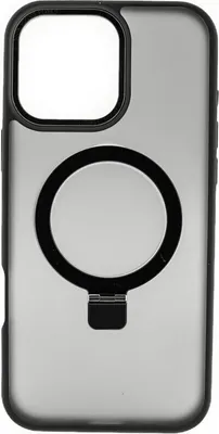 Obrázok produktu pre MagSafe puzdro na smartfón s držiakom krúžku - matný povrch pre elegantnú ochranu iPhone 16 Pro Black