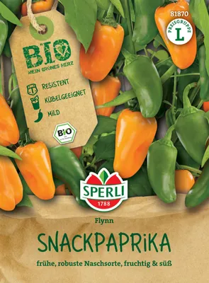 Artikelbild 2 von 'BIO Snackpaprika Flynn' aus der Kategorie Gemüsesamen