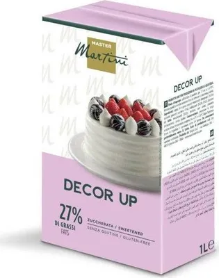 Obrázek produktu pro Rostlinná šlehačka Decor Up 27%  (1 l)