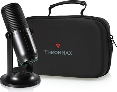 Zdjęcie produktu dla Thronmax, mikrofon studyjny Mdrill One Pro 96 kHz z 4 trybami i zestawem, czarny