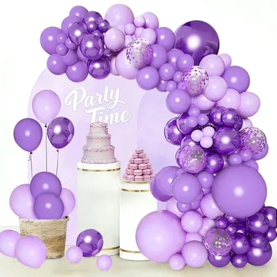 102 Latexballons Roségold/Pink, 18/12/10/5 Zoll, Party-Deko