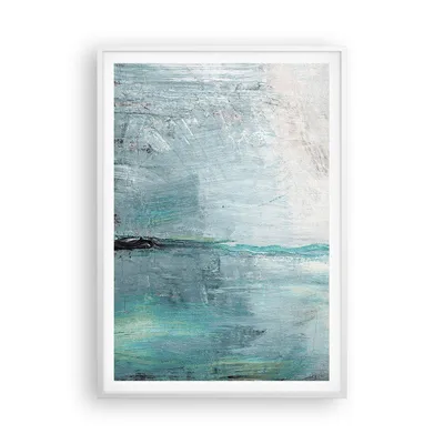 Produktbild von Gerahmtes Poster - Weißer Rahmen - Abstraktion modern - 70x100 cm - Wand Bild - Wanddeko - Wandbilder - Kunstposter - Wandposter - Bilderrahmen - Bilder - Kunstdruck - Wandbild - P2WPA70x100-3591