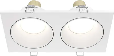 Zdjęcie produktu dla Lampa wpuszczana, aluminium, 2 źródła światła, biała, IP65, L 17 cm