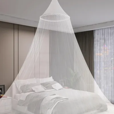 Immagine prodotto di Zanzariera per letto, rete fine, dimensioni 200x150x150 cm, ideale per camerette