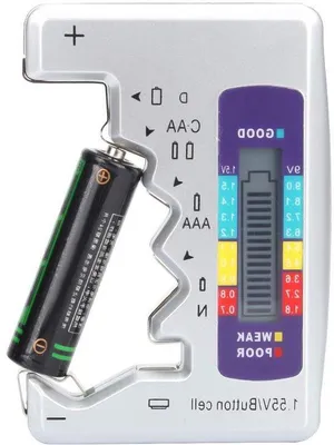 Zdjęcie produktu dla Cyfrowy tester akumulatorów 90 x 60 mm, elektroniczny