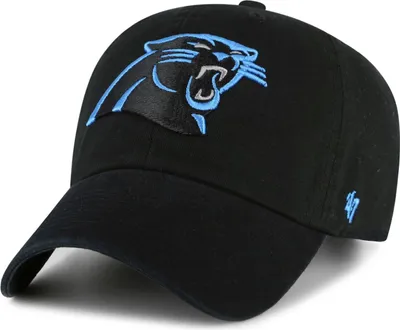 Produktbild von '47 Brand NFL Cap Carolina Panthers '47 CLEAN UP Black