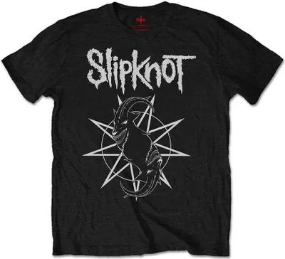 Obrázok produktu pre Slipknot Goat Star Logo Black L Tričko