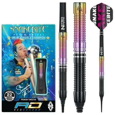 Produktbild von Red Dragon Peter Wright Snakebite World Champion 2020 Edition Softdarts