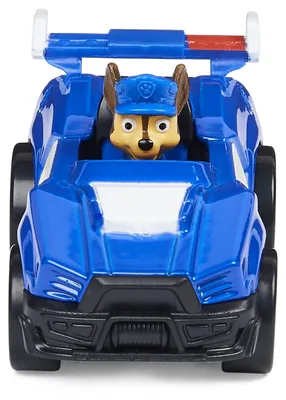 Zdjęcie produktu dla "Psi Patrol: Film" – Metalowy model pojazdu Chase w skali 1:55