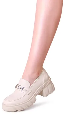 Produktbild von topschuhe24 2406 Damen Plateau Halbschuhe Slipper, Farbe:Beige, Größe:39 EU