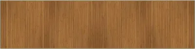 Produktbild von vidaXL Teppich Rechteckig Braun 100x400 cm Bambus
