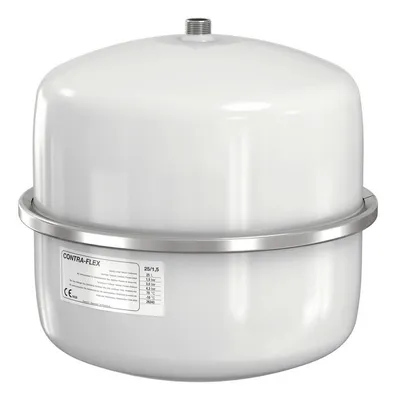Produktbild von Flamco Membran-Ausdehnungsgefäß Contra-Flex 25l weiß, 26233
