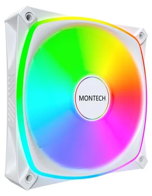 Produktbild von Montech AX120 PRO, Ventilator, 12 cm, Weiß