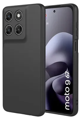Produktbild von Motorola Moto G67 / G77 Hülle - Coverup Colour TPU Back Cover - Schwarz