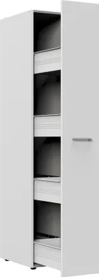 Produktbild von Wimex Multiraumkonzept Apothekerschrank Weiß Holzwerkstoff 54x30x185 cm