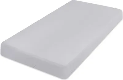 Image de Drap housse en mousseline 60x120x10 Dans une boîte, Gris