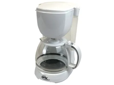 Image de ELTA KM-1000.2 wß Machine à café avec filtre permanent, 1,25 l, 750 W, blanc