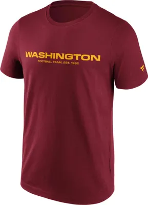 Produktbild von Fanatics - NFL Washington Commanders Primary Logo Graphic  T-Shirt : Rot L Farbe: Rot Größe: L