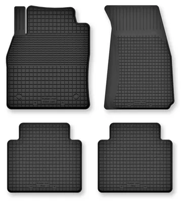 Zdjęcie produktu dla Dywaniki gumowe do Audi A8 D4 2009-2017 (sedan) – 4 szt., czarne, dobierane – Wielganizator Semi-Universal