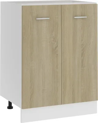 Produktbild von Unterschrank Lyon Sonoma-Eiche 60x46x81,5 cm Holzwerkstoff