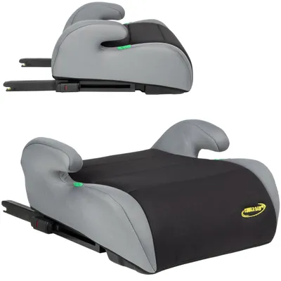Zdjęcie produktu dla Fotelik samochodowy FIORI podkładka siedzisko BOOSTER 125-150cm ISOFIX szary
