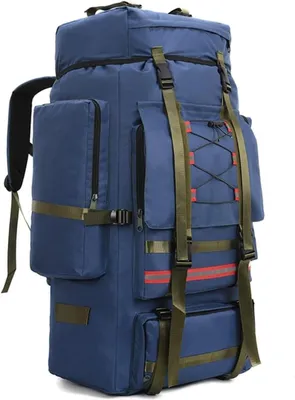 Immagine prodotto di Zaino da campeggio impermeabile e leggero da 130 litri, ideale per viaggi avventurosi