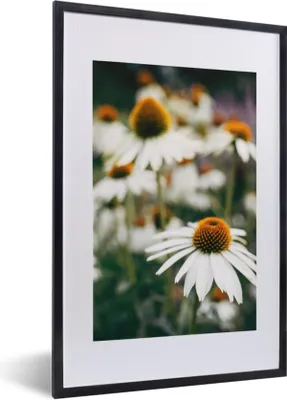 Produktbild von MuchoWow® Gerahmtes Poster Blumen - Herbst - Botanisch 40x60 cm - Poster mit Schwarzem Bilderrahmen Wandposter Rahmen Foto Bilder - Poster in Rahmen
