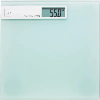 Produktbild von Kela Personenwaage Linda Glas weiß 30x30x2cm, 21299