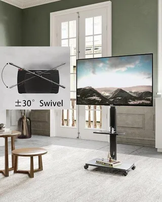 Immagine prodotto di Supporto universale per TV - Supporto robusto e sicuro per il montaggio di televisori da 32 a 65 pollici
