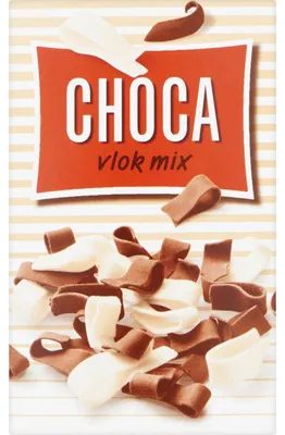Image de Choca Vlokmix 200g – mélange de flocons de chocolat pour la pâtisserie et la décoration