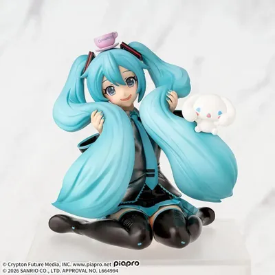 Image de Figurine Chokonose Hatsune Miku × Cinnamoroll, version Fluffy, VOCALOID