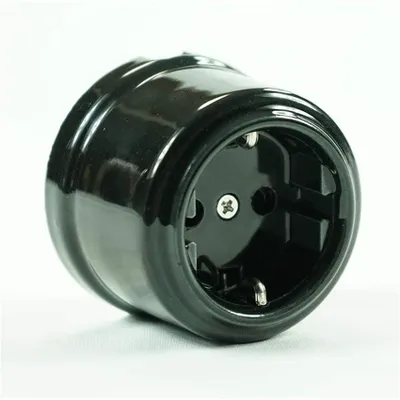 Image de Base en porcelaine noire