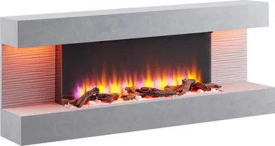 Obrázok produktu pre Elektrický krb BALDERIA Hestia - Voľne stojaci krb, 2000 W - Povrchová úprava so vzhľadom betónu