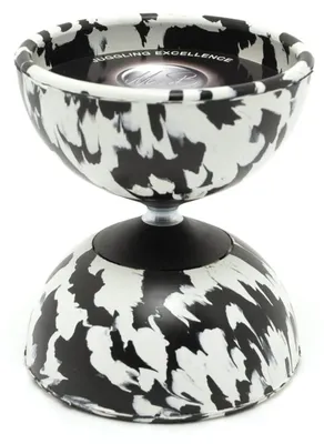 Immagine prodotto di Mister Babache JDAM_GWeiß / Nero Diabolo Harlekin, Taglia Media, Bianco